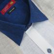 Combination Navy Blue Shirt : Ditto