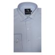 Self Design Light Blue Shirt : Business