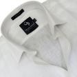 Self Design White Shirt : Business