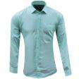 Plain Light Green Shirt : Business