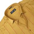 Stripes Mustard Shirt : Business