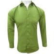 Plain Light Green Shirt : Business