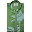 Print Green Shirt : Ditto