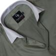 Plain Dark Green Shirt : Business