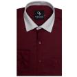 Plain Wine Shirt : Business