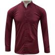 Plain Maroon Shirt : Party