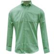 Plain Light Green Shirt : Slim