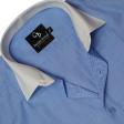Self Design Dark Blue Shirt : Business