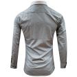Self Design Dark Gray Shirt : Business