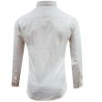 Self Design White Shirt : Business