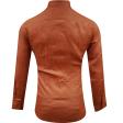 Plain Rust Shirt : Business