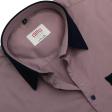 Combination Mauve Shirt : Ditto