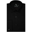 Plain Black Shirt : Business