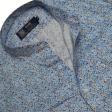 Print Light Blue Shirt : Party