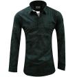 Self Design Green Shirt : Ditto
