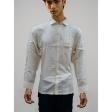 Plain Cream Shirt : Business