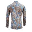 Print Blue Shirt : Ditto