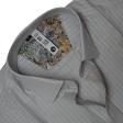 Stripes Light Gray Shirt : Slim