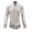 Self Design Fawn Shirt : Slim