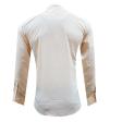 Self Design Fawn Shirt : Slim