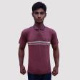 Stripes Brown T-shirt : Regular