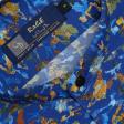 Print Blue Shirt : Party
