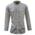 Print Cream Shirt : Party