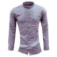 Print Blue Shirt : Party