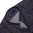 Print Blue Shirt : Party