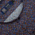 Print Blue Shirt : Party