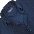 Combination Navy Blue Shirt : Ditto