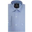 Plain Light Blue Shirt : Business