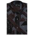 Print Brown Shirt : Ditto