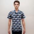 Prints Blue Shirt : Ditto