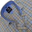 Checks Cream Shirt : Business