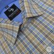 Checks Cream Shirt : Business