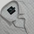 Checks Cream Shirt : Business