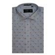 Self Design White Shirt : Business