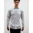 Self Design White Shirt : Business