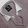 Stripes Maroon Shirt : Business