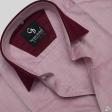 Self Design Red Shirt : Business
