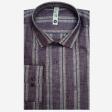 Stripes Purple Shirt : Slim
