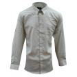 Self Design Light Gray Shirt : Business