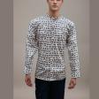 Print Cream Shirt : Party