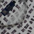 Print Cream Shirt : Party
