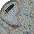 Print Cream Shirt : Party