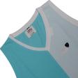 Combination Aqua Blue T-shirt : Regular