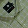 Checks Green Shirt : Business