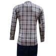 Checks Maroon Shirt : Business
