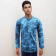 Print Gray Shirt : Party